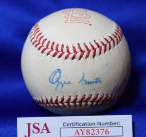 Ozzie Smith JSA COA Autograph St. Louis Baseball Signed - Picture 1 of 2