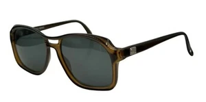 Vintage Geoffrey Beene GB52 Brown Oval Sunglasses Germany W/ NEW LENSES - Picture 1 of 8