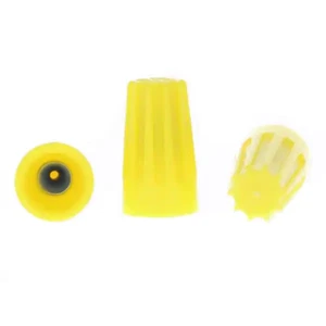 ¡BOLSA de 100! Conectores de cable de tuerca de alambre amarillo Ideal 74B - Imagen 1 de 3