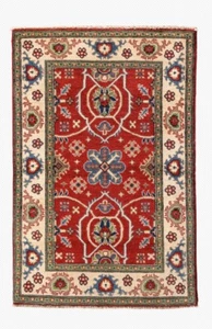 3x5 Super Fine Oriental Kazak Chobi Gabbeh Bokhara Khorjin Kilim Wool Area Rug - Picture 1 of 11