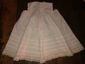 Vintage Baby Girls White Sleeveless Dress - Picture 1 of 3