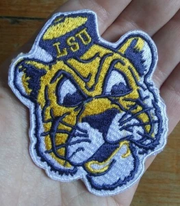 LSU Tiger Louisiana State University College Sports Embroidered Sew On Patch - Picture 1 of 6