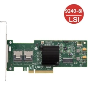 LSI Logic Megaraid SAS 9240-8I 8-Port SATA RAID 6Gb PCI-E IBM M1010 New In Bo yo - Picture 1 of 11