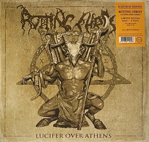 ROTTING CHRIST - LUCIFER OVER ATHENS, 2025 UK GOLD vinyl 4LP, 500 COPIES! NEW! - Picture 1 of 1