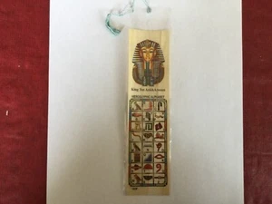 Bookmark Beauriful Pharaonic Authentic Egyptian Papyrus Learn Hieroglyphics C26 - Picture 1 of 3