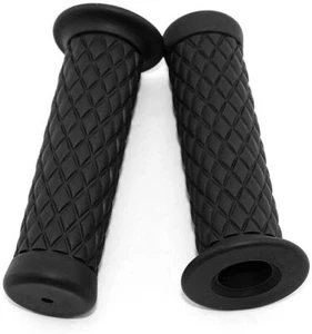 Motorcycle 7/8" Grips Bar End Handlebar Gel For Cafe Racer Dirt Bike ATV Pair - Picture 1 of 9