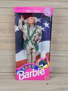Stars 'n Stripes Special Edition Army Barbie Puppe 1992 Mattel 1234 Sealed - Bild 1 von 21
