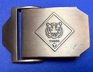 BSA Boy Scout of America Uniforme Tigre Trinquete Vestido Estilo Cinturón Hebilla - Imagen 1 de 15