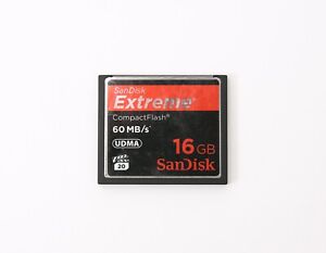 SanDisk Extreme 16GB 60MB/s CF Compact Flash Memory Card UDMA