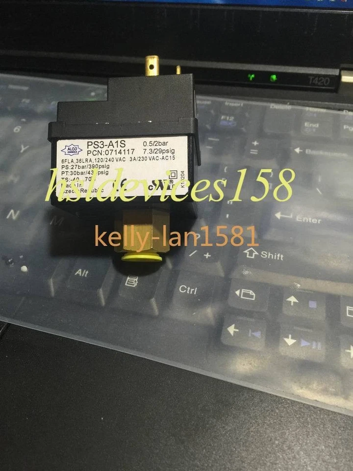 Interruptor de presión Emerson Alco PS3-A1S 0,5/2 bar en caja 1 pieza nuevo Foto 1 de 1