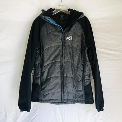 Millet Belay Hybrid JKT Jacket Mens Medium Hooded Puffer Element Shield - Photo 1/4