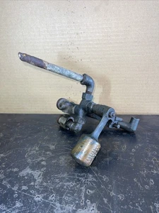 Antico bruciatore a gas olio oliva co lampada accessori casale ottone - Foto 1 di 11