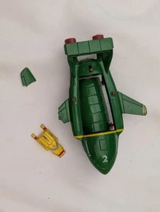 1992 Matchbox Thunderbirds – Thunderbird  2 with thunderbird 4 - TB2 Damaged - Bild 1 von 2