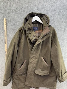 Roundtree & Yorke Dark Green Hooded Thinsulate Coat Men's Size 3X POG - Picture 1 of 11