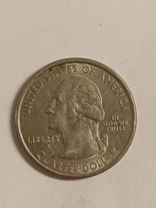 200 P Washington Viertel VERDOPPELUNGSFEHLER Massachusetts State 0,25 $ USA Münze - Bild 1 von 9