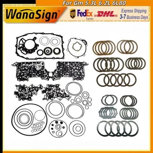 6L80 Transmission Rebuild Master Kit Gaskets Seals Pistons Frict For Gm 5.3 6.2 - Picture 1 of 4
