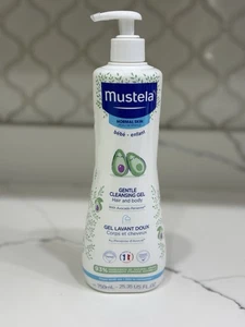 Mustela Baby Gentle Cleansing Gel Hair and Body Wash 25.35 Fl Oz - Picture 1 of 5