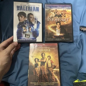 3 Dvd Lot check out all Auctions - Save On Ship Inkheart Sahara Valerian - Picture 1 of 1