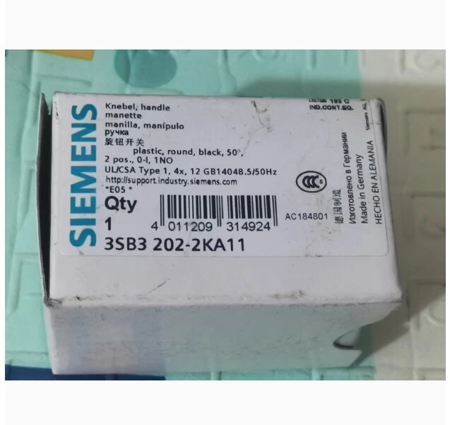 Interruptor rotativo 1 peça 3SB3202-2KA11 - Imagem 1 de 1