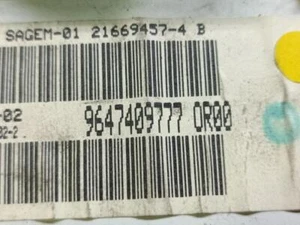 9647409777 multifunction screen for PEUGEOT 206 BERLINA XS 1998 171301 - Picture 1 of 5