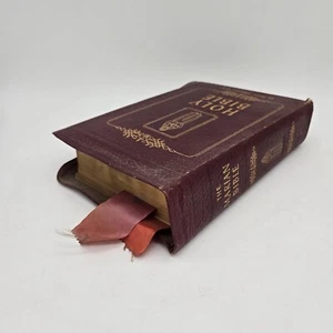 holy bible catholic action edition 1958 50s Marian Bible Family Rosary - Picture 1 of 11