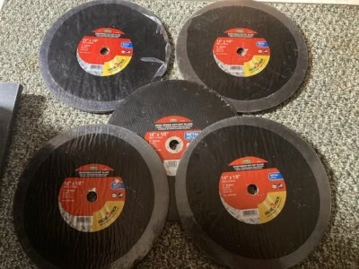 13 CHOP SAW Metal CUTTING WHEELS MIBRO Reinforced Cut Off Blades 14" x 1/8" - Image 1 of 2