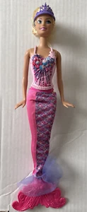 Barbie Mattel Cuento de Hadas Moda Rosa Sirena Muñeca Rubia - sin caja - Imagen 1 de 8