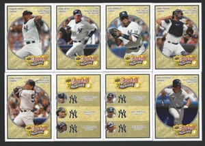 2008 Upper Deck Heroes New York Yankees Baseball Card Team Set - Jeter Mattingly