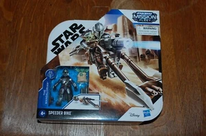 The Mandalorian Grogu The Child w/ Speeder Bike-Star Wars Mission Fleet-MOC 2.5" - Picture 1 of 3