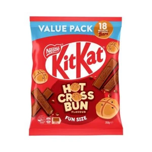 Nestle Kit Kat Hot Cross Bun Chocolate Bars 18 Pack 252g - Picture 1 of 2