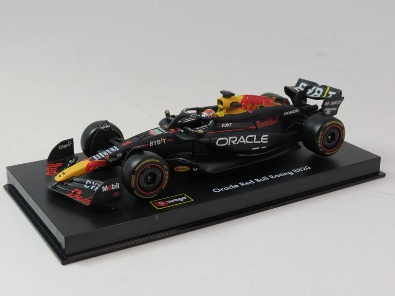 MAX VERSTAPPEN RB20 1 con CASCO Modello Auto F1 RED BULL 2024 Scala 1/43 Bburago