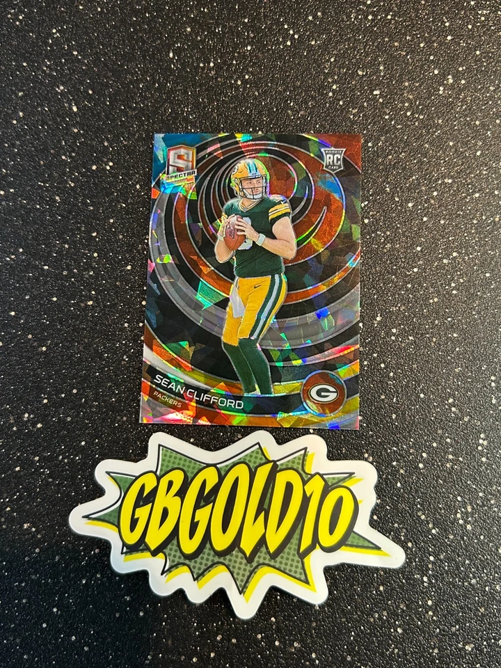 2023 Panini Spectra - Rookies Sean Clifford #179 Astral Prizm /40 - Image 1 of 2