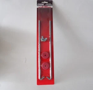 Exide Battery Holdown Bolts J Bolt Style 10 inch W/ Wing Nuts and Washers - Picture 1 of 1