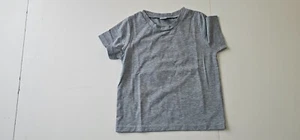 Girl's Enjoy the little thing T-shirt Grey Size 4 Y NEW - Picture 1 of 2