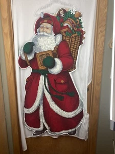 Weihnachten Weihnachtsmann 52 Zoll Quilt Applikation/Türhänger Schneiden & Nähen - Bild 1 von 2
