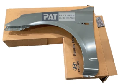 GENUINE HYUNDAI ACCENT 2006-2011 FRONT FENDER PANEL LH=DRIVER SIDE, 66311-1E300 - Imagem 1 de 3