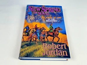 NEW SPRING Robert Jordan 2004 HCDJ (1ST/1ST) WHEEL OF TIME SERIES Prequel MINT! - Picture 1 of 11
