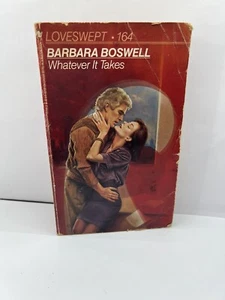 Romance Novel Book Whatever It Takes (Loveswept, No 164) by Barbara Boswell - Bild 1 von 4