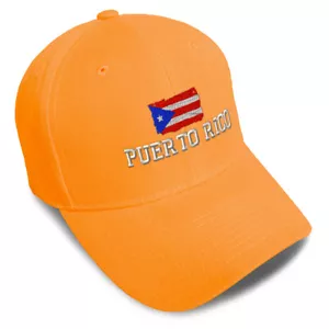 Baseball Cap Puerto Rican Flag Puerto Rico Embroidery Dad Hats for Men & Women - Picture 1 of 41