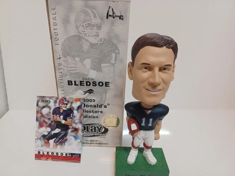 Buffalo Bills NFL 2003 McDonald's Collectors Edition Drew Bledsoe Bobblehead Cover