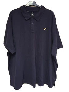 VOI JEANS Mens Short Sleeve Navy T-shirt/Polo Size 6XL (A24) - Picture 1 of 9