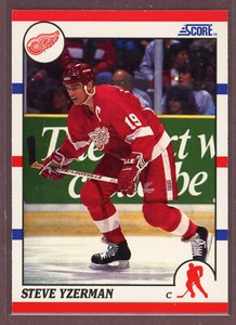 1990-91 Score #3 Steve Yzerman (Red Wings)