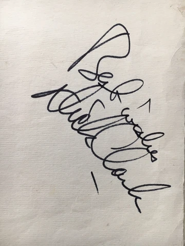 Dick Clark Autograph Cover