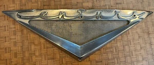 1950's Vintage Century Resorter Wood Boat Chrome Bronze Stern Emblem Vent Plate - Bild 1 von 11