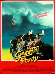 PÓSTER FRANCÉS SURF MALIBU Jan-M Vincent BIG WEDNESDAY 1978 16x21 - Imagen 1 de 1