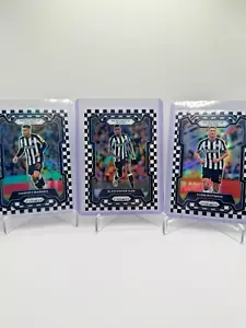 2023-24 Panini Prizm EPL Newcastle Checkerboard Lot 3 Cards - Picture 1 of 1