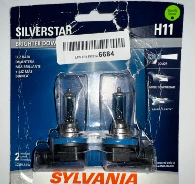 Sylvania Silverstar H11 - Image 1 of 2