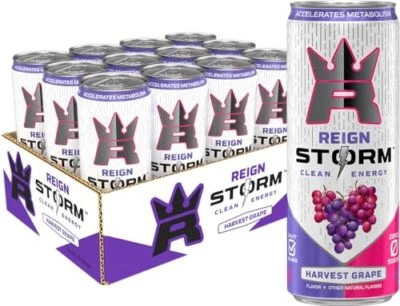 	Bebida energética Storm Harvest Grape 12 fl oz paquete de 12	 Foto 1 de 4
