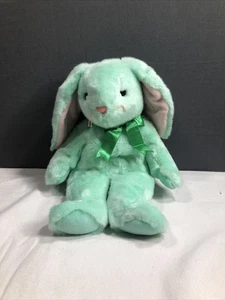 Ty Beanie Buddy Hippity Green Bunny 1998 - Picture 1 of 8