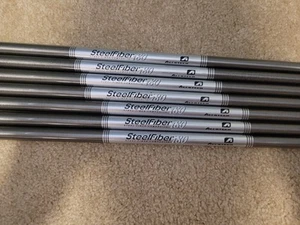 Aerotech Steelfiber i80 Shaft Set 33"-35.5" (7 shafts) .370 R-flex - Picture 1 of 10